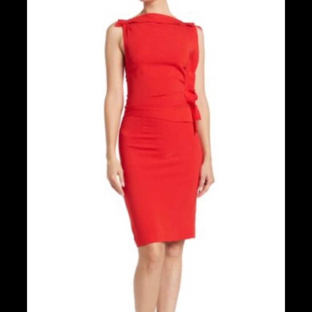 NEW REISS Red Robyn Ruffle